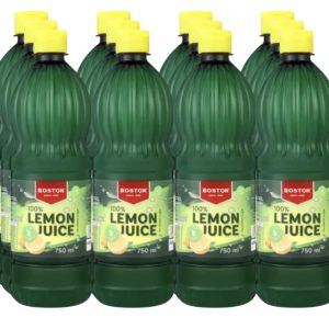 Boston Lemon Juice 12 X 750Ml